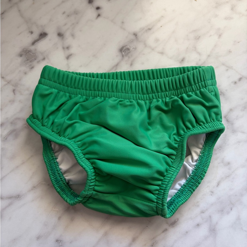New Size 12-18 Months Primary Apple Green Baby Swim Bottom